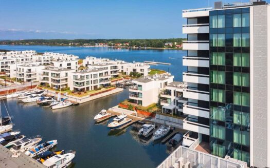 SOL MARINA – apartamenty z miejscem cumowniczym, Gdańsk Wiślinka, ul. Łąkowa