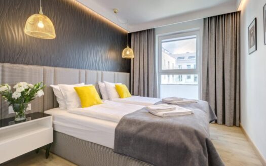 Nowoczesny Apartament 42 m² nad  Mariną Jachtową, ul. Św. Barbary 12, Gdańsk