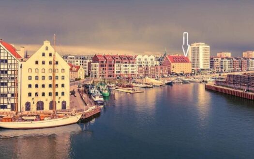 Nowoczesny Apartament 42 m² nad  Mariną Jachtową, ul. Św. Barbary 12, Gdańsk