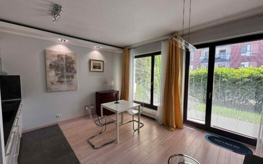 Stylowe studio 30 m² z ogródkiem  Szafarnia, Gdańsk Śródmieście