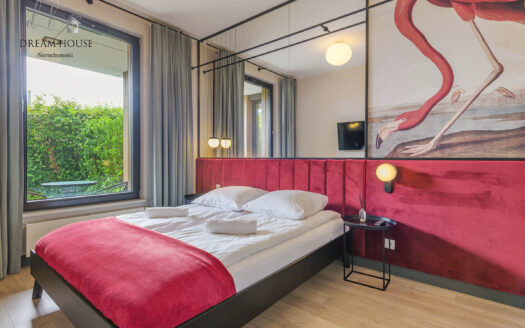 2-pokojowy apartament z ogrodem, Gdańsk Jelitkowo, osiedle Botanica