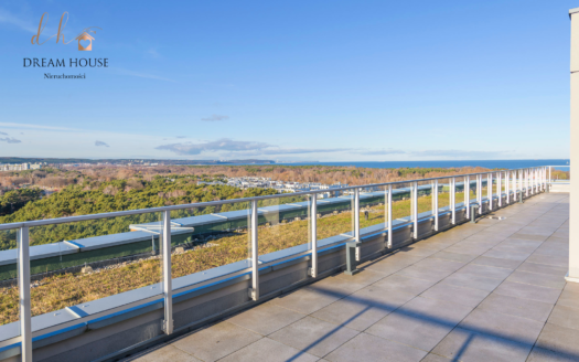 Apartament z widokiem na morze, 800 m od plaży, os. Baltica Towers, Gdańsk Brzeźno