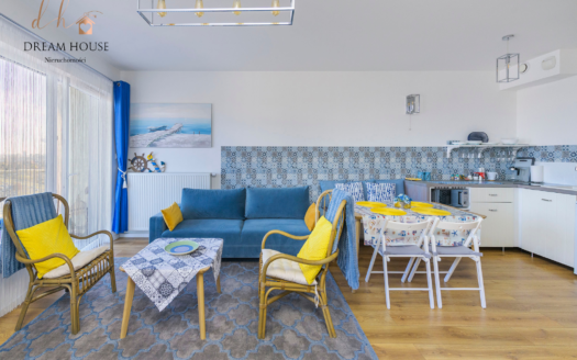 Apartament z widokiem na morze, 800 m od plaży, os. Baltica Towers, Gdańsk Brzeźno