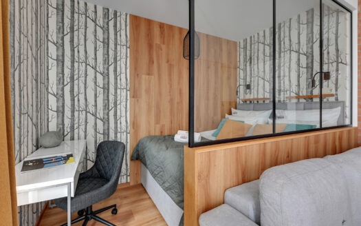 Apartament studio nad Mariną Jachtową, ul. Św. Barbary 12, Gdańsk Śródmieście