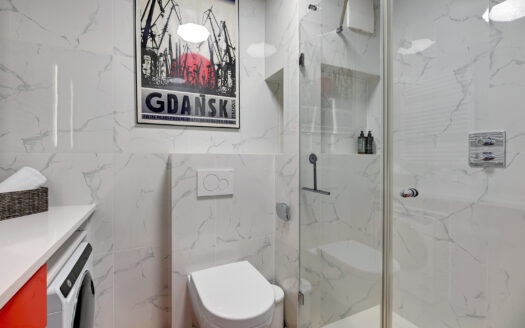 Apartament studio nad Mariną Jachtową, ul. Św. Barbary 12, Gdańsk Śródmieście
