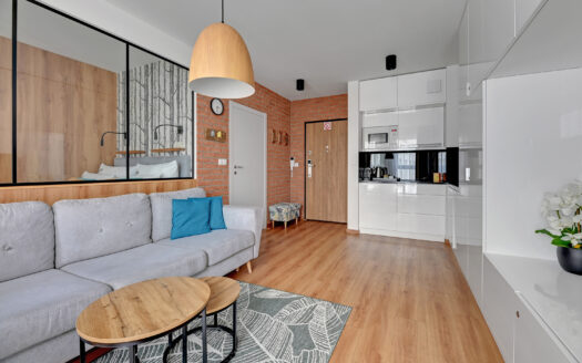 Apartament studio nad Mariną Jachtową, ul. Św. Barbary 12, Gdańsk Śródmieście