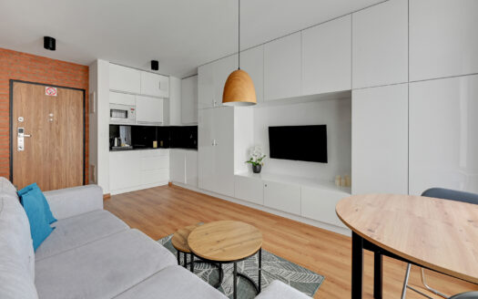 Apartament studio nad Mariną Jachtową, ul. Św. Barbary 12, Gdańsk Śródmieście