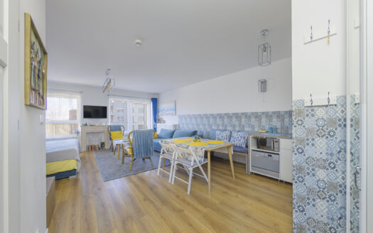 Apartament z widokiem na morze, 800 m od plaży, os. Baltica Towers, Gdańsk Brzeźno