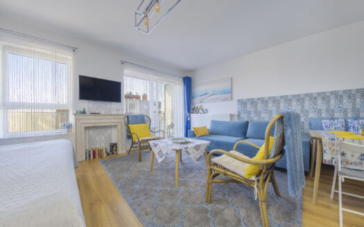 Apartament z widokiem na morze, 800 m od plaży, os. Baltica Towers, Gdańsk Brzeźno